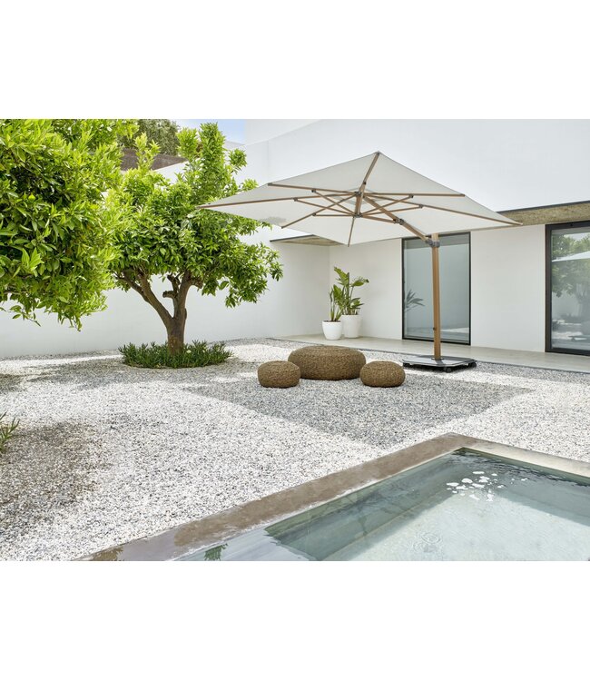 Jardinico Charakter | A12 Alu Teak & C011 Baumwolle