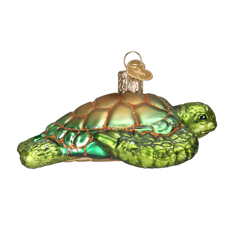 Old World Christmas Green Sea Turtle | Christmas ornament Old World Christmas Green Sea Turtle | Christmas ornament