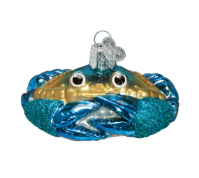 Old World Christmas Granchio Blu | Ornamento di Natale Old World Christmas Granchio Blu | Ornamento di Natale