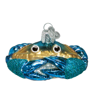 Old World Christmas Blauwe Krab | Kerst ornament