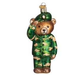 Old World Christmas Army Beer | Christmas ornament Old World Christmas Army Beer | Christmas ornament