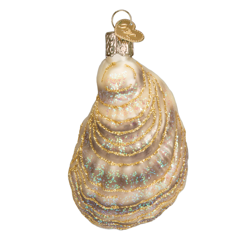 Old World Christmas Ostrica con perla | Ornamento di Natale Old World Christmas Ostrica con perla | Ornamento di Natale