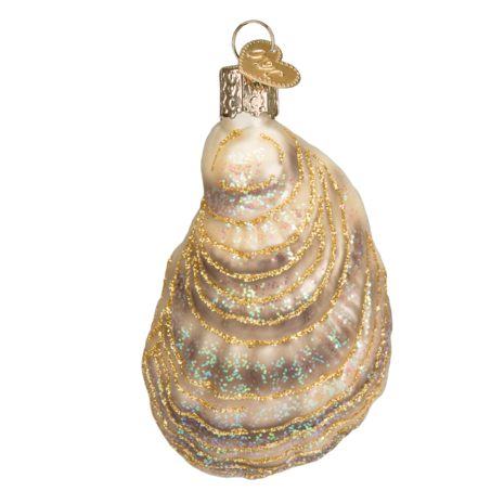 Old World Christmas Ostrica con perla | Ornamento di Natale Old World Christmas Ostrica con perla | Ornamento di Natale