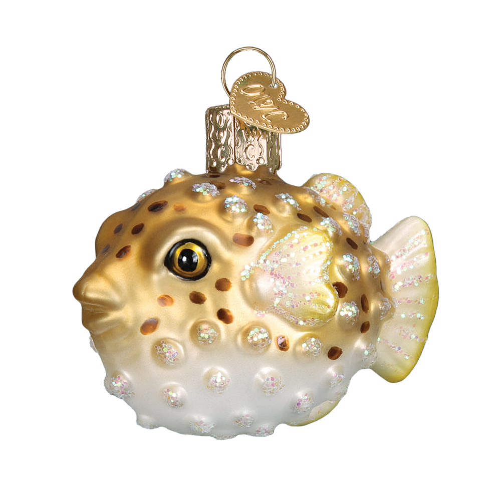 Old World Christmas Pesce palla | Ornamento di Natale Old World Christmas Pesce palla | Ornamento di Natale