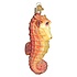 Orange Seahorse | Christmas ornament