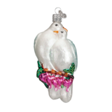 Old World Christmas pájaros del amor | Decoración navideña Old World Christmas pájaros del amor | Decoración navideña