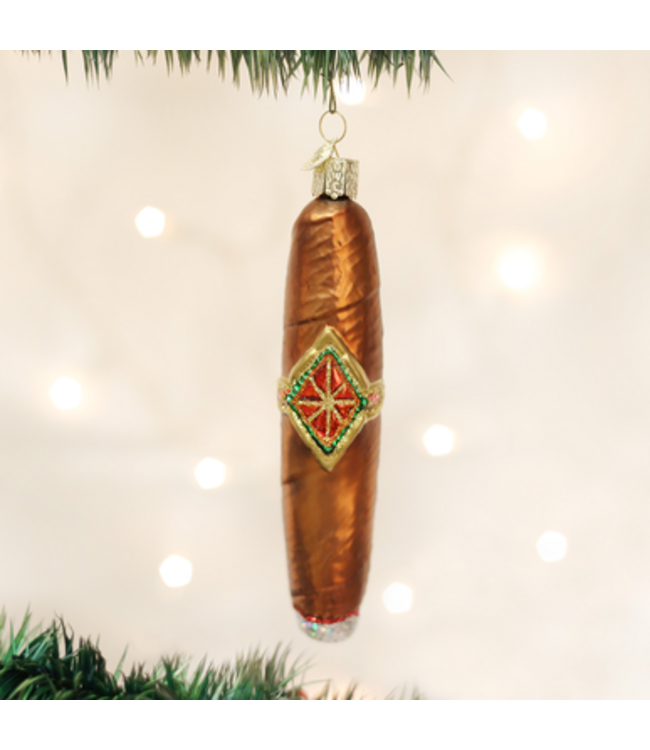 Old World Christmas Zigarre | Weihnachtsschmuck
