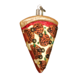 Old World Christmas Trancio di pizza | Ornamento di Natale