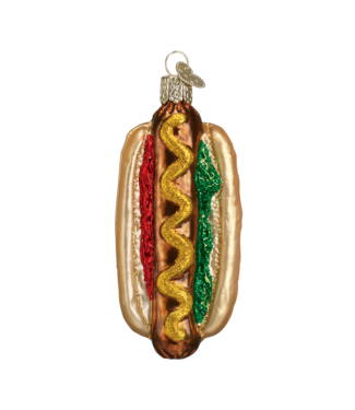 Old World Christmas Hot dog | Christmas ornament