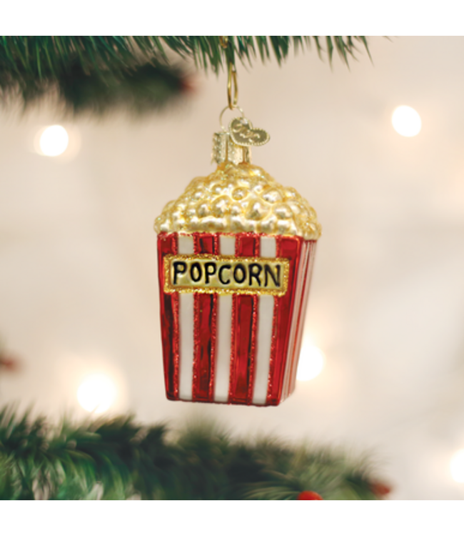 Old World Christmas Palomitas de maíz | Decoración navideña