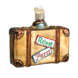 Old World Christmas Koffer | Kerst ornament Old World Christmas Koffer | Kerst ornament