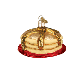 Old World Christmas Pila de panqueques | Decoración navideña Old World Christmas Pila de panqueques | Decoración navideña