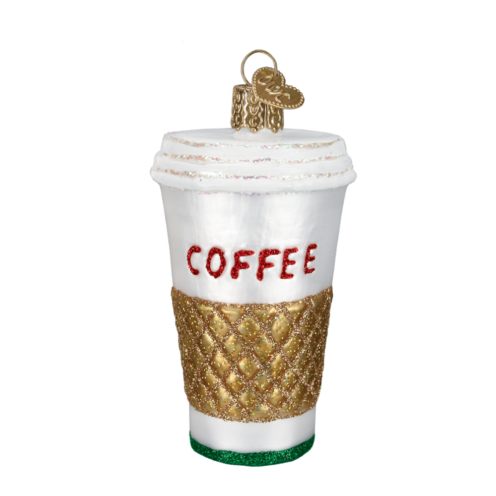 Old World Christmas Coffee To Go | julepynt Old World Christmas Coffee To Go | julepynt