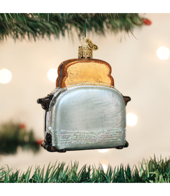 Old World Christmas Tostapane retrò | Ornamento di Natale