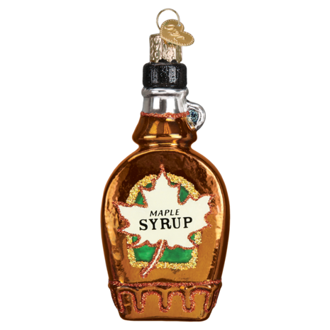 Old World Christmas Maple syrup | Christmas ornament Old World Christmas Maple syrup | Christmas ornament