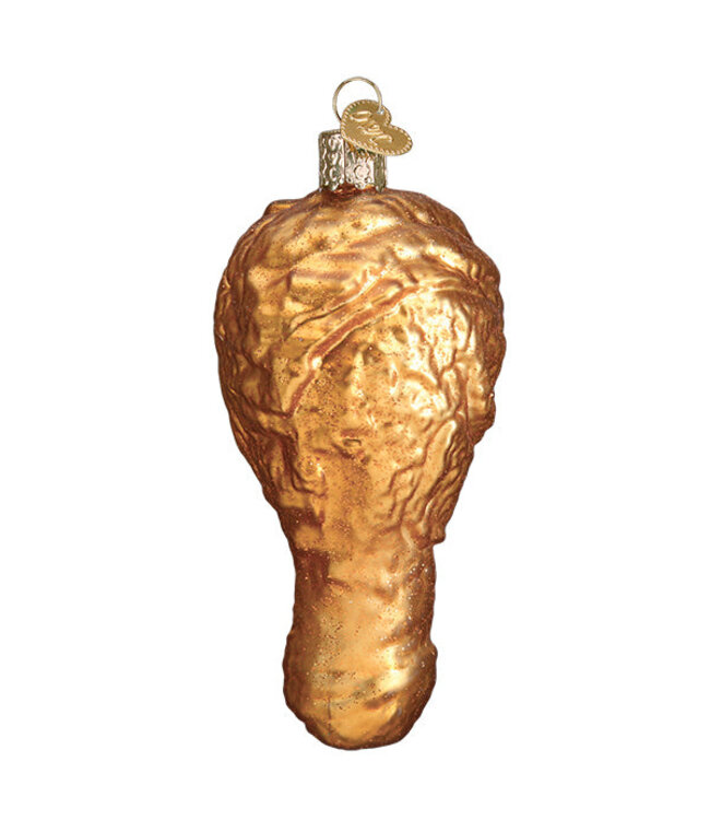 Old World Christmas Coscia di pollo fritto | Ornamento di Natale