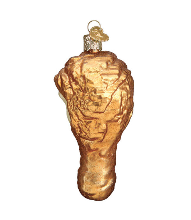 Old World Christmas Fried Chicken Drumstick | Christmas ornament