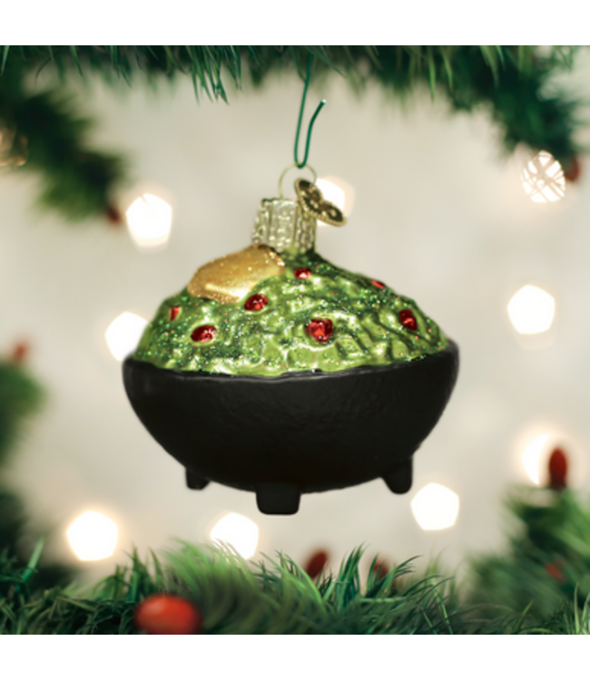 Old World Christmas Guacamole | Decoración navideña