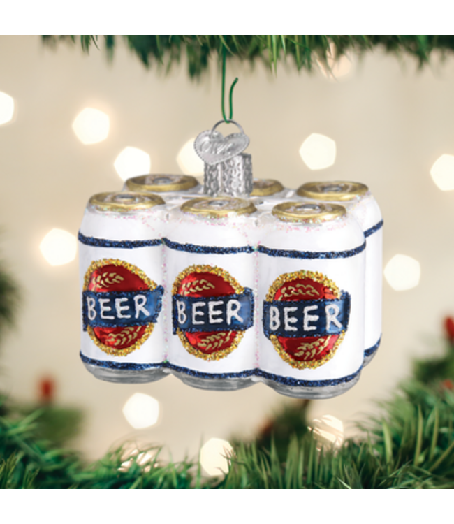 Old World Christmas Six Pack Bier | Kerst ornament