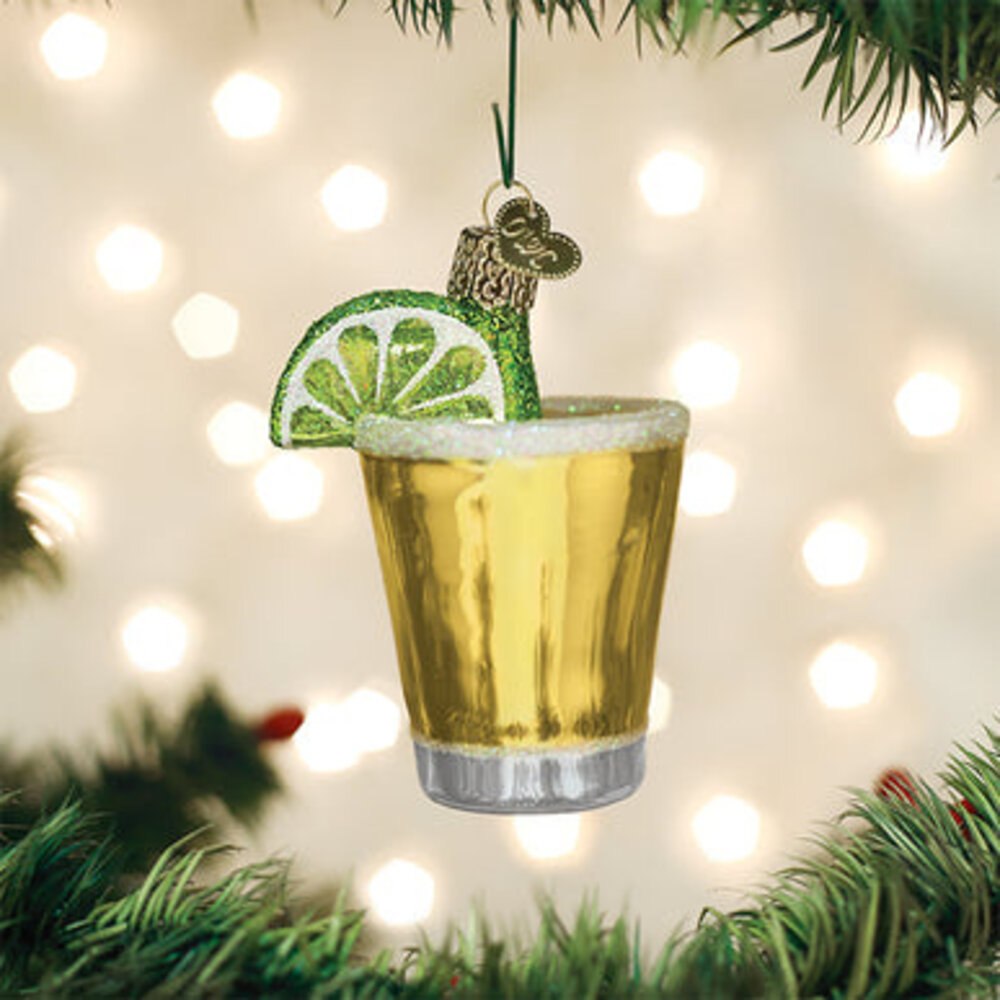 Old World Christmas Colpo di tequila | Ornamento di Natale Old World Christmas Colpo di tequila | Ornamento di Natale