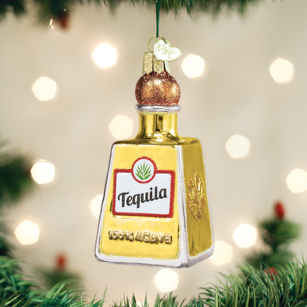 Old World Christmas Tequila-Flasche | Weihnachtsschmuck Old World Christmas Tequila-Flasche | Weihnachtsschmuck