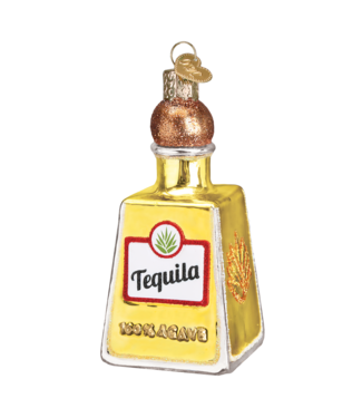 Old World Christmas Bottiglia di tequila | Ornamento di Natale