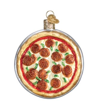 Old World Christmas Pizza | Kerst ornament
