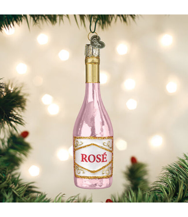Old World Christmas Rose Wine | Christmas ornament
