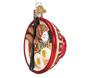 Old World Christmas Ciotola per ramen | Ornamento di Natale Old World Christmas Ciotola per ramen | Ornamento di Natale