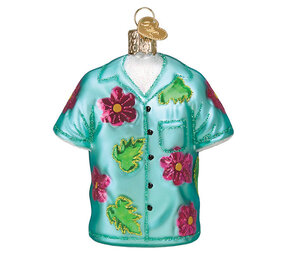 Old World Christmas Chemise hawaïenne | décoration de Noël Old World Christmas Chemise hawaïenne | décoration de Noël