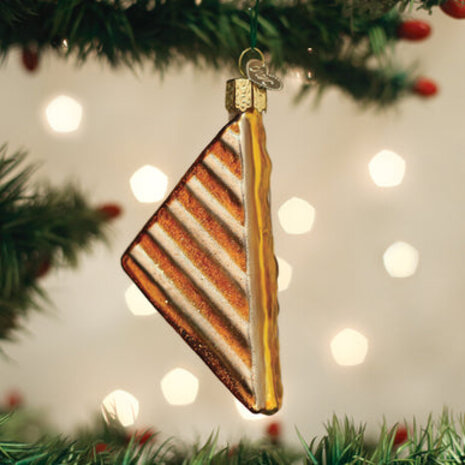 Old World Christmas Cheese toast | Christmas ornament Old World Christmas Cheese toast | Christmas ornament
