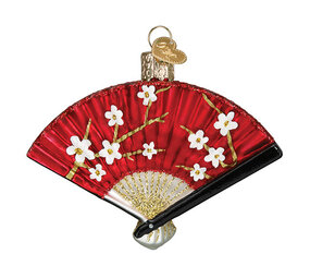 Old World Christmas Fan | Christmas ornament