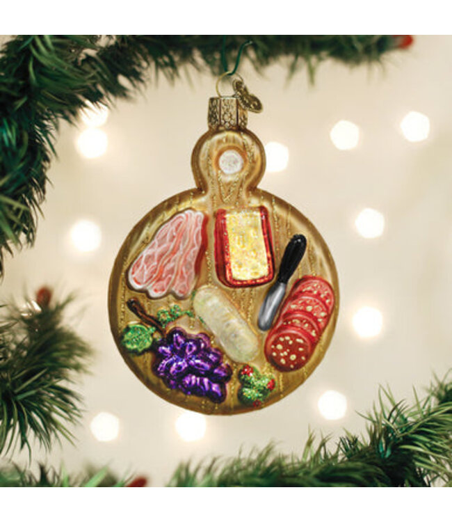 Old World Christmas Charcuterie Board | Christmas ornament