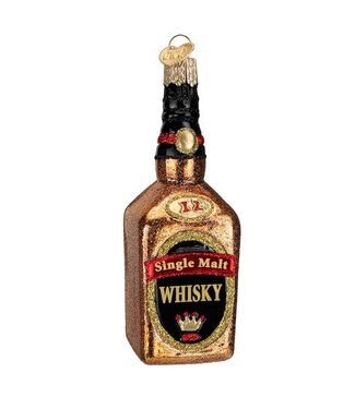 Old World Christmas Whiskyflasche | Weihnachtsschmuck