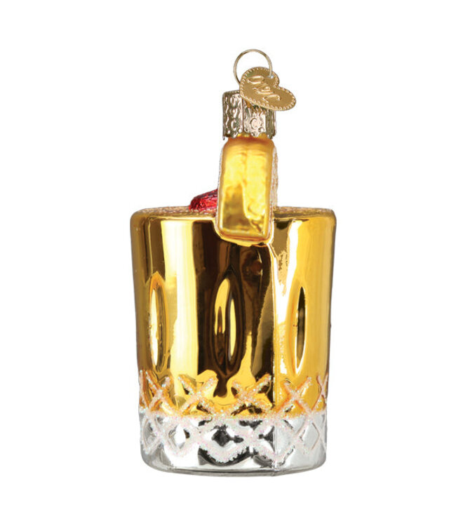Old World Christmas Whisky amargo | Decoración navideña