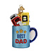 Old World Christmas Beste pappa-krus | julepynt