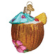 Old World Christmas Boisson tropicale à la noix de coco | décoration de Noël Old World Christmas Boisson tropicale à la noix de coco | décoration de Noël