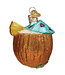 Old World Christmas Tropische Kokosdrank | Kerst ornament