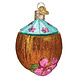 Old World Christmas Boisson tropicale à la noix de coco | décoration de Noël Old World Christmas Boisson tropicale à la noix de coco | décoration de Noël