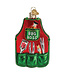 Old World Christmas BBQ Schort | Kerst ornament