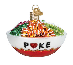 Old World Christmas Poke Bowl | Christmas ornament Old World Christmas Poke Bowl | Christmas ornament