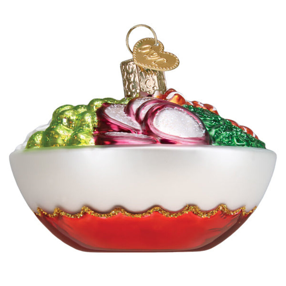 Old World Christmas Poke Bowl | Ornamento di Natale Old World Christmas Poke Bowl | Ornamento di Natale