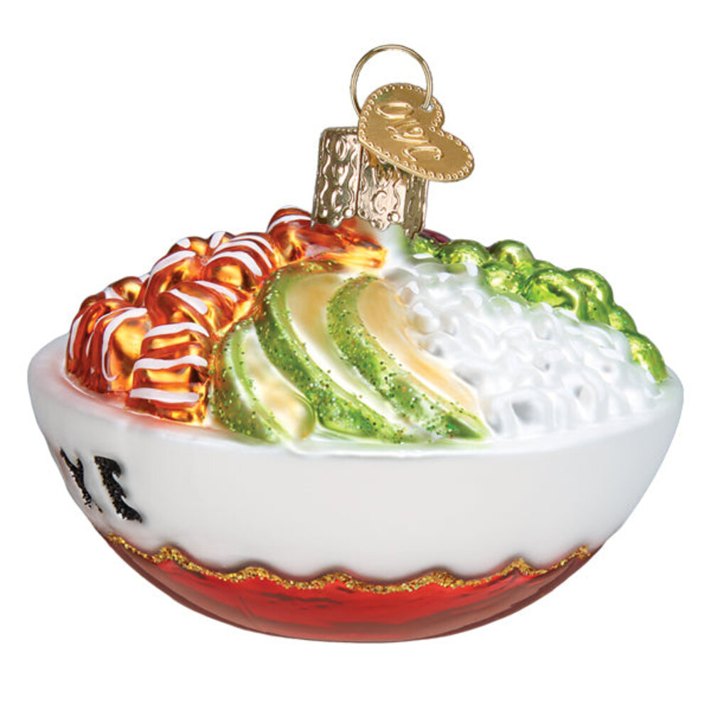 Old World Christmas Poke Bowl | Ornamento di Natale Old World Christmas Poke Bowl | Ornamento di Natale