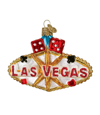 Old World Christmas Las Vegas Sign | Christmas ornament