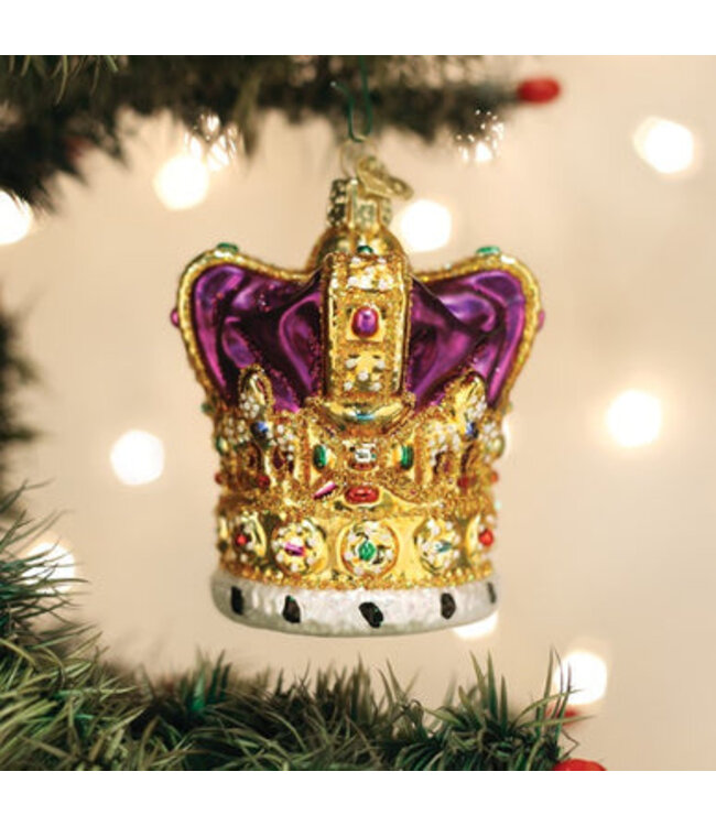 Old World Christmas Kongens krone | julepynt