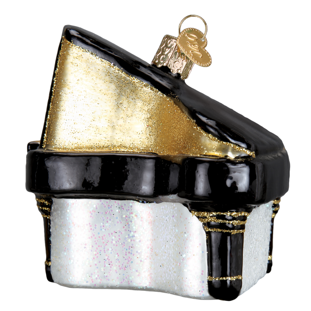 Old World Christmas Piano à queue pour bébé | décoration de Noël Old World Christmas Piano à queue pour bébé | décoration de Noël