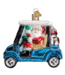 Old World Christmas Golf Cart Santa | Christmas ornament