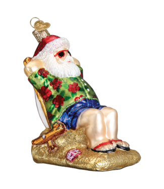 Old World Christmas Sonniger Weihnachtsmann | Weihnachtsschmuck