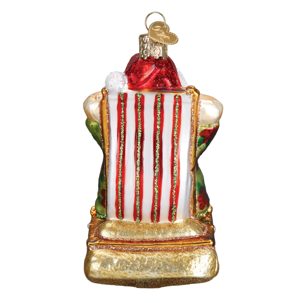 Old World Christmas Sunning Santa | Christmas ornament Old World Christmas Sunning Santa | Christmas ornament