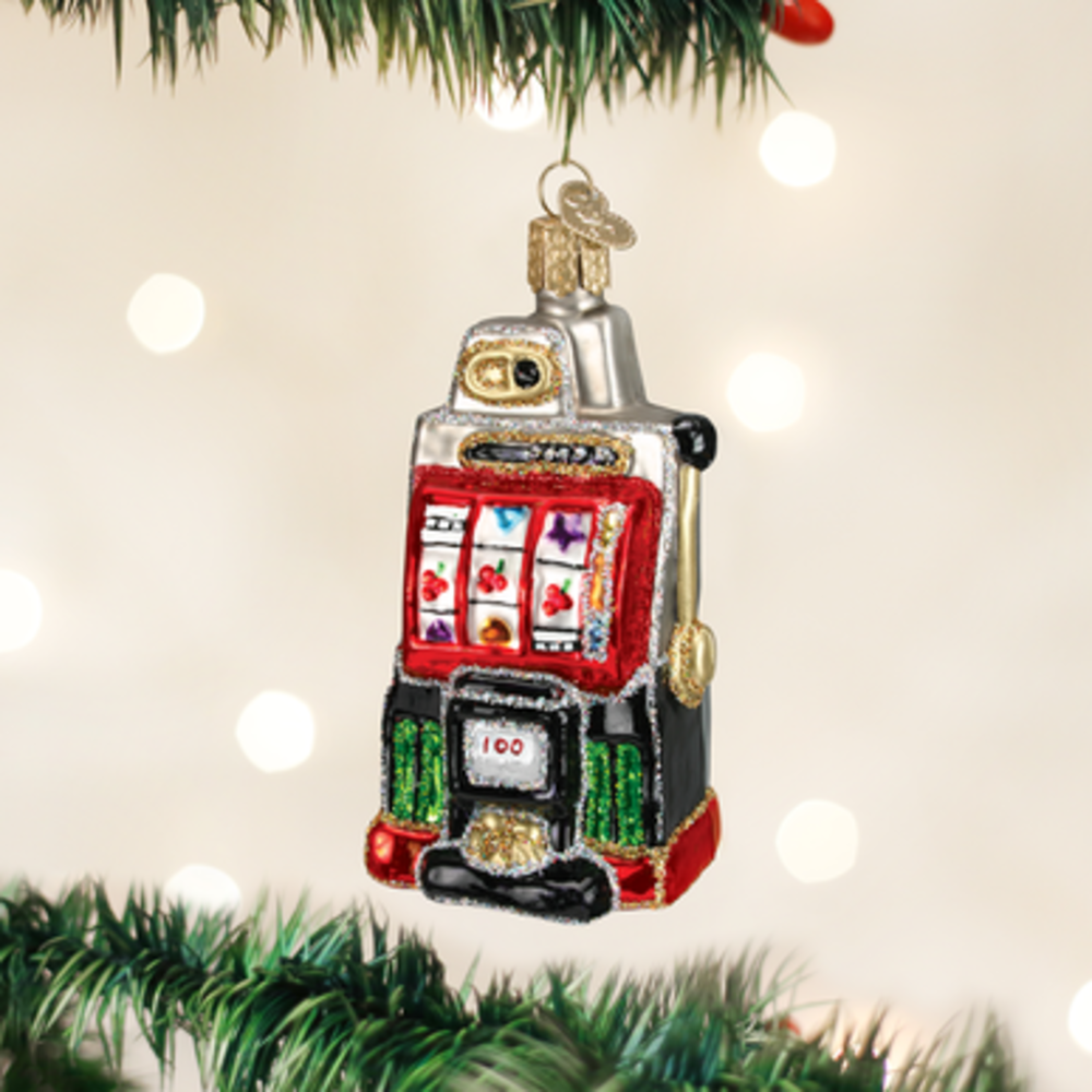 Old World Christmas Gokautomaat | Kerst ornament Old World Christmas Gokautomaat | Kerst ornament